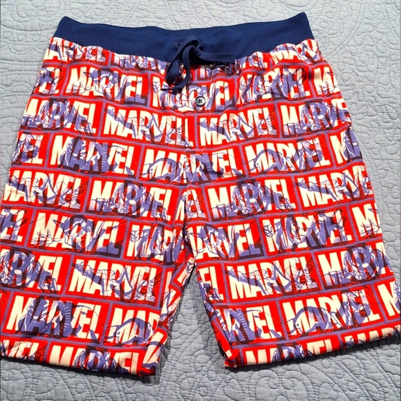 DISNEY Marvel Logo Jogger Pants for Adults - Picture 1 of 4